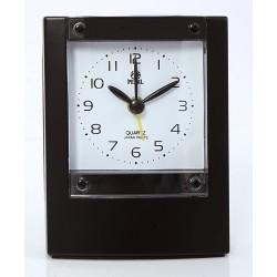 Pearl Travelling Black Alarm Clock B-1